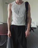 Brie line cutting tank top