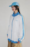 WAFFLE TRACK ZIP-UP
