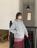 Nirubi Hood String Wind Jumper