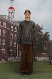 RIBBON CAT Raglan Pigment Sweatshirt