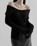 Zichel Off-Shoulder Knitwear