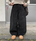 Hakomo Corduroy Carpender Pants
