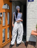 Nick Belted Parachute Nylon Pants