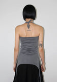 (2-WAY) LAYERED STRAP HALTER TOP