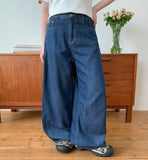 Kegob Summer Denim Wide Pants