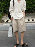 Summer Boucle Collar TOP Long Sleeve Ver