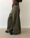 Behin Cargo Curve Balloon Wide Long Pants