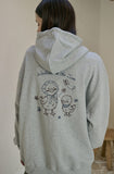 Bandana Duck Embroidered Hoodie