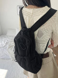 Cliff Color Matching String Mini Nylon Backpack