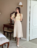 Jayer Slit Back Banding Skirt