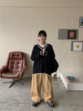 [unisex] Buten pin tuck cotton wide pants