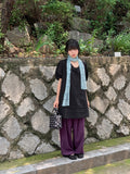 Rooney Linen String Wide Harem Pants