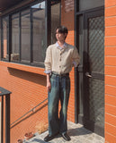 Katra Semi-Wide Denim Pants