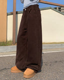 Camping Wide Winter Brushed Cotton Pants