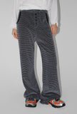 STRIPE VELOUR PANTS