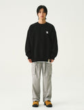 Bear Heart Embroidery Sweatshirt