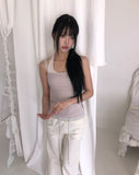 Cordon Layered Halter Sleeveless