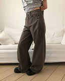 Winky Cotton Wide Pants