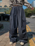 Natey Raw Edge Balloon Denim Pants