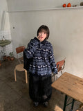 [unisex] Pikuni Nordic Fleece Collar Over Sweatshirt