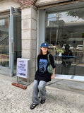 Combi Washing Wide Denim Pants