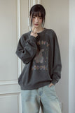 Pastel Bunny Raglan Pigment Sweatshirt