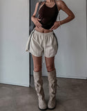 Pay corduroy line shorts