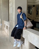 Fenter Denim Bermuda Pants
