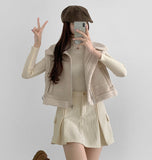 Hot Girl Plain Suede Simple Hunting Cap Hat