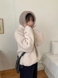Cuden String Fleece Zip-Up Jacket