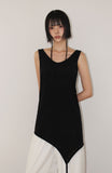 UNBALANCE STUD SLEEVELESS