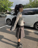 Iri midi flare skirt