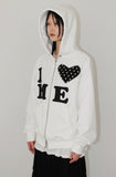 L♡VE ME HOOD ZIP-UP