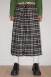 CHECK BUTTON PLEATS SK