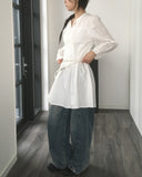 Menin pin tuck mini one piece