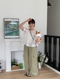 Kellet Summer Banding Wide Cargo Pants