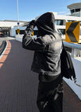 Cray Denim Hood Jacket