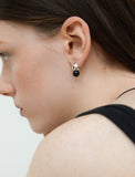 Subni Silver (W) Luciel Onyx Earrings