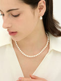 Essence 14K(Y) Premium Freshwater Pearl Necklace