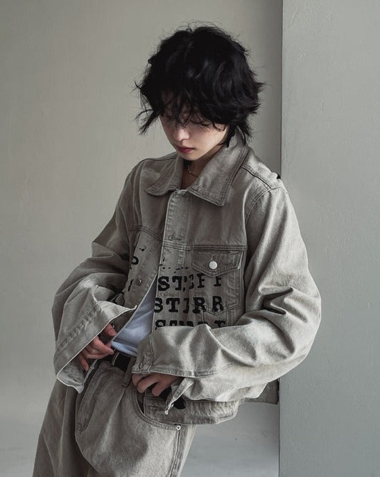 2plan (ツープラン) - イルワーヴィンテージデニムジャケット / Illure Vintage Denim Jacket – einz.jp