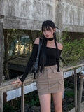 Ray muffler off long-sleeve