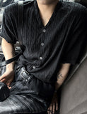 Museum Semi Over Short Sleeve Cardigan