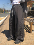 Hote Patch String Cut Wide Pants