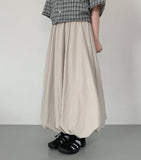 Demdo Banding Balloon Long Skirt