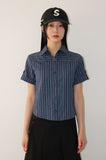 ROLL-UP STRIPE HALF SH