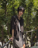 Deero Tweed Half Jacket