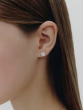 Essence Silver (W) Moissanite Floria Earrings