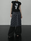 Ar knot check skirt