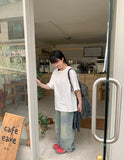 Meiku Carina Pocket Washed Denim Pants