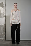 MIRA KNIT WRAP SKIRT